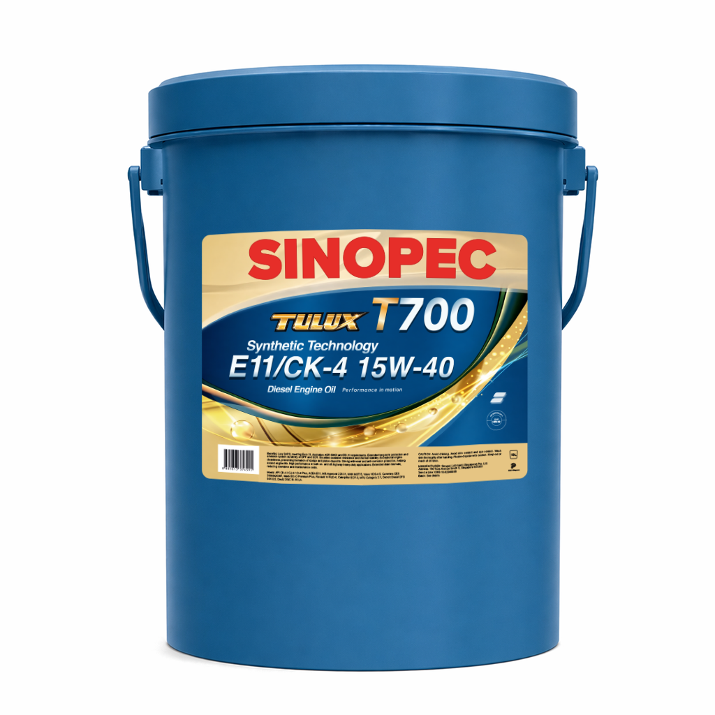 Huile moteur diesel très résistante Tulux T700 15W-40 ACEA E11 CK-4 | 18L